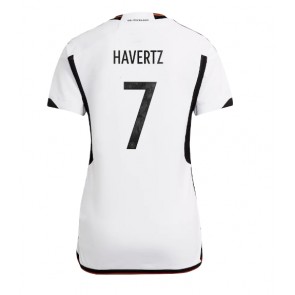 Tyskland Kai Havertz #7 Replika Hjemmebanetrøje Dame VM 2022 Kortærmet